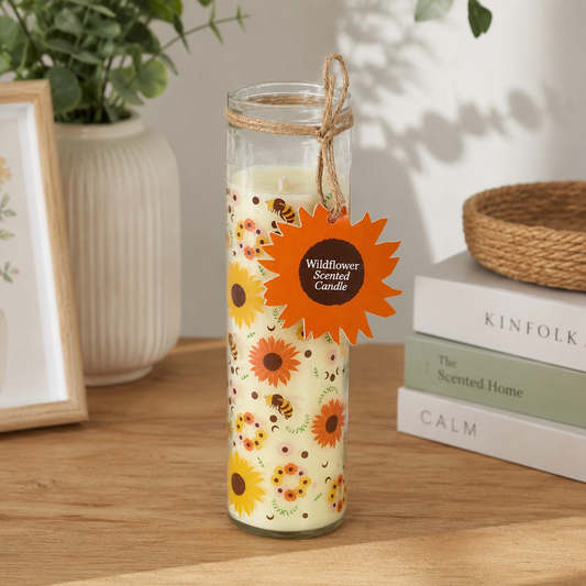 Bee Radiant Wildflower Tube Candle