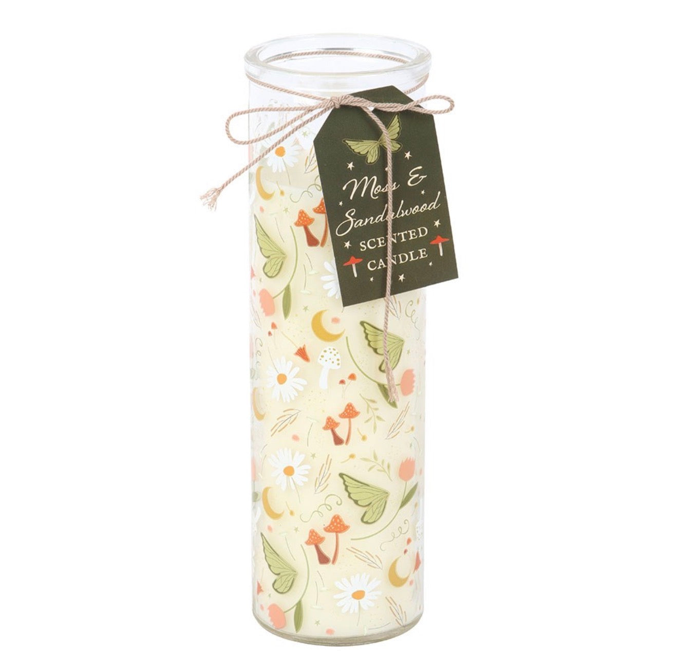 Fairy Folklore Tube Candle Moss and Sandalwood