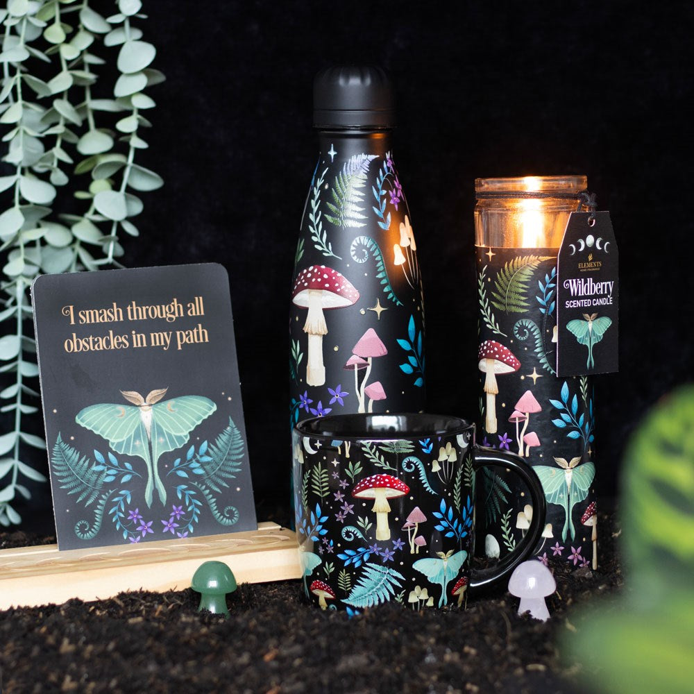 Dark Forest Affirmation Cards with Stand