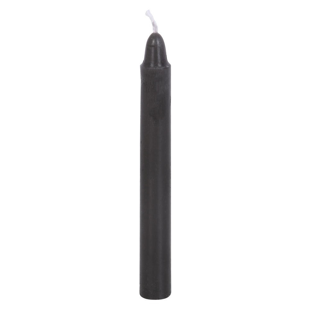 Pack of 12 Black Spell Candles