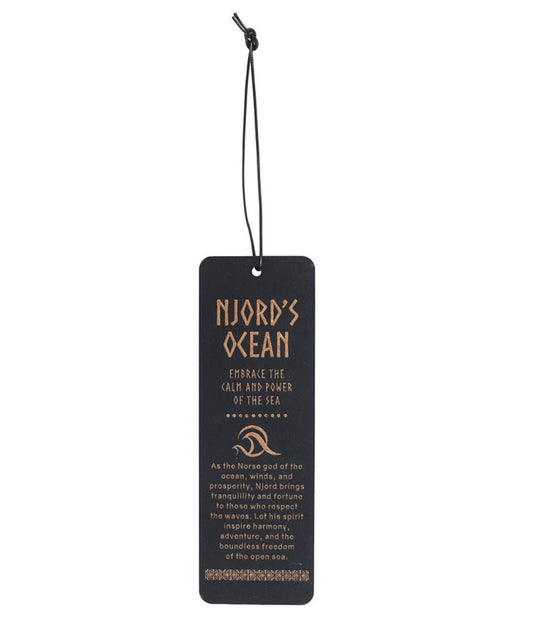 Njord’s Ocean Wooden Bookmark