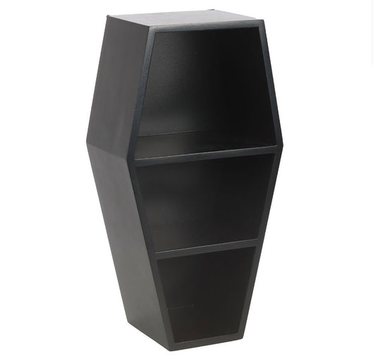 Small Black Coffin Shelves