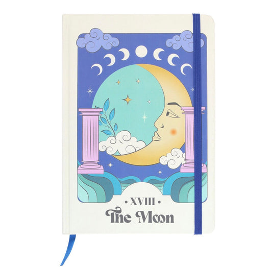 The Moon Tarot Style A5 Notebook