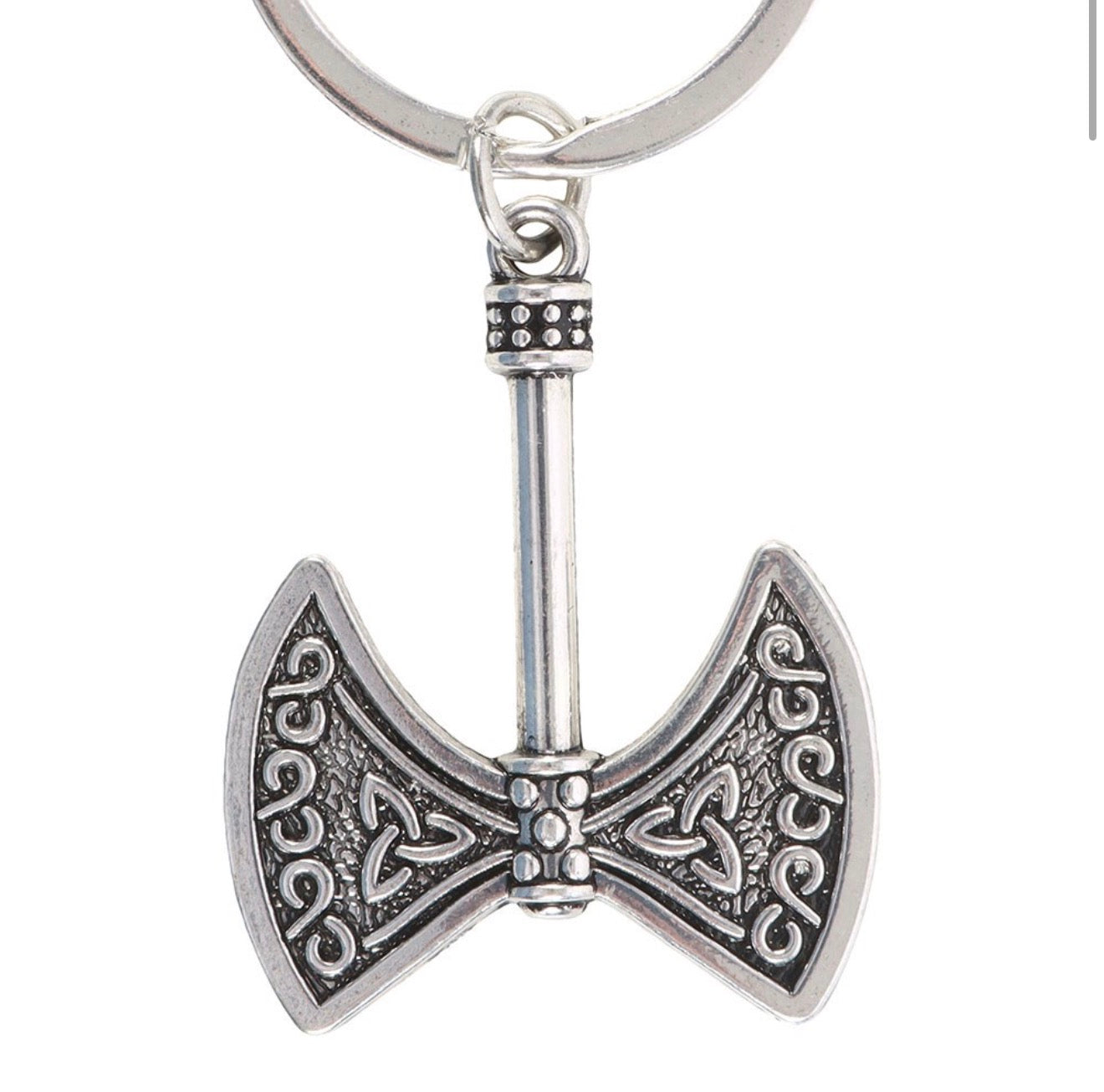 Strength and Power Axe of Valor Keyring