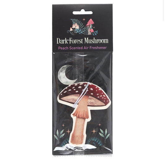 Dark Forest Mushroom Air Freshener - Peach