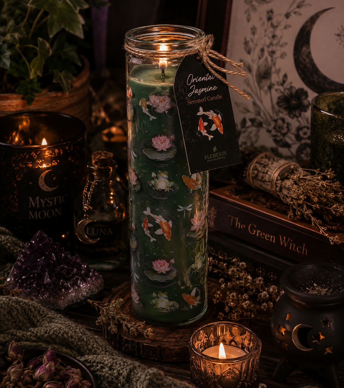 Pond Design Tube Candle - Jasmine