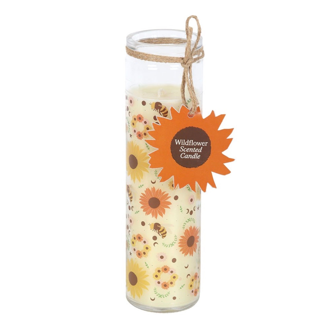 Bee Radiant Wildflower Tube Candle