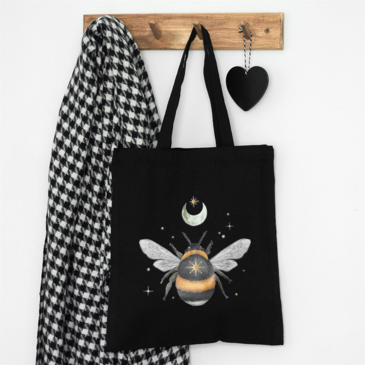 Forest Bee Polycotton Totebag
