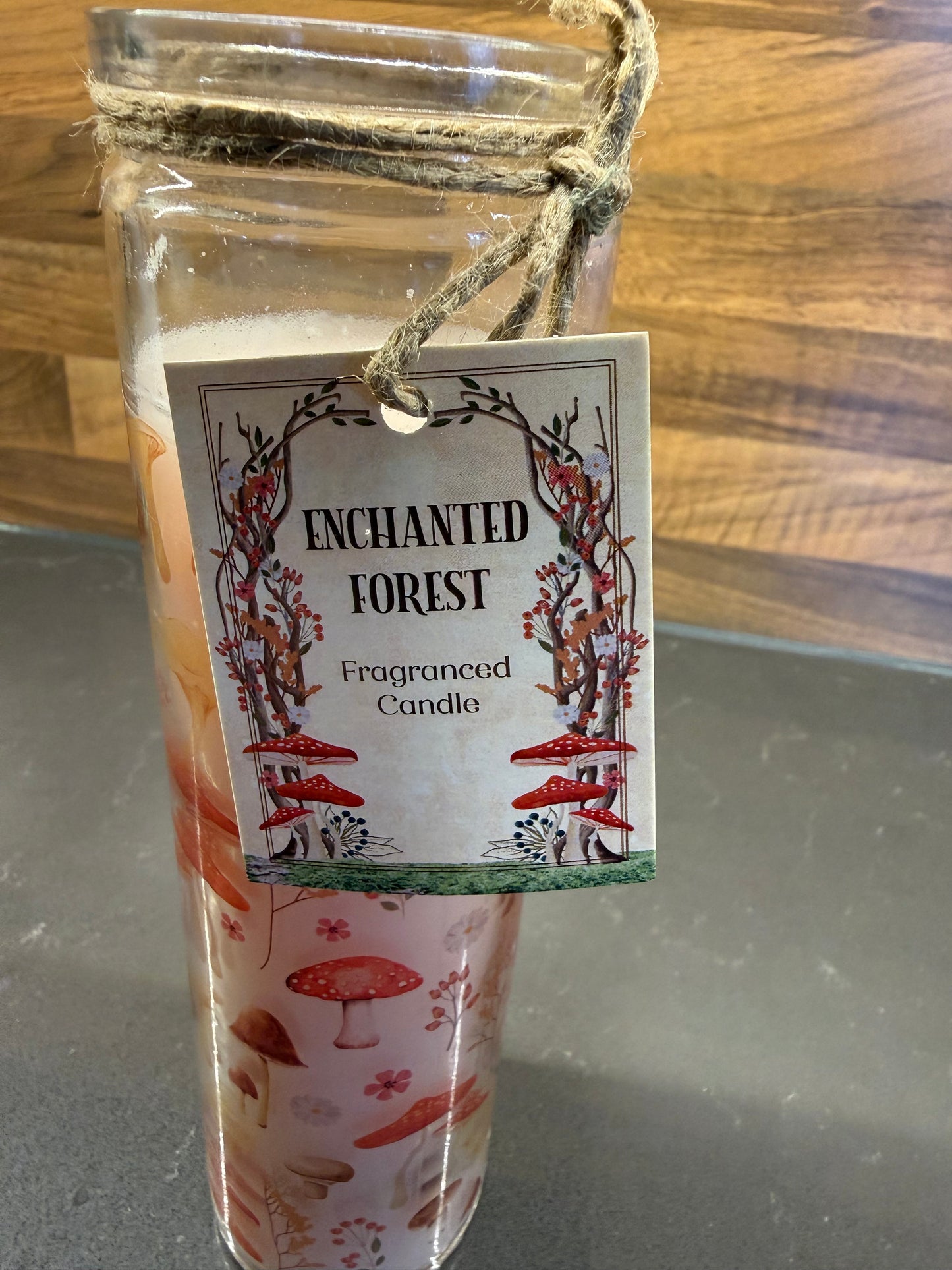 Enchanted Forest Tube Candle
