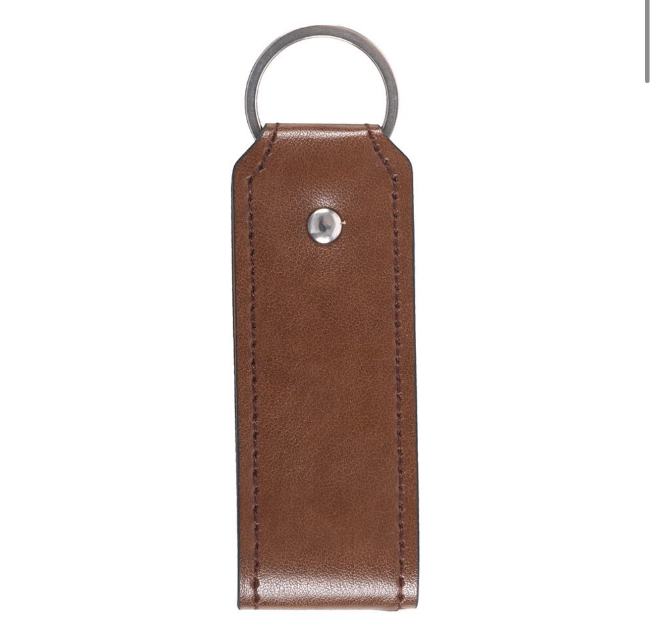 Journey Viking Rune Faux Leather Keyring