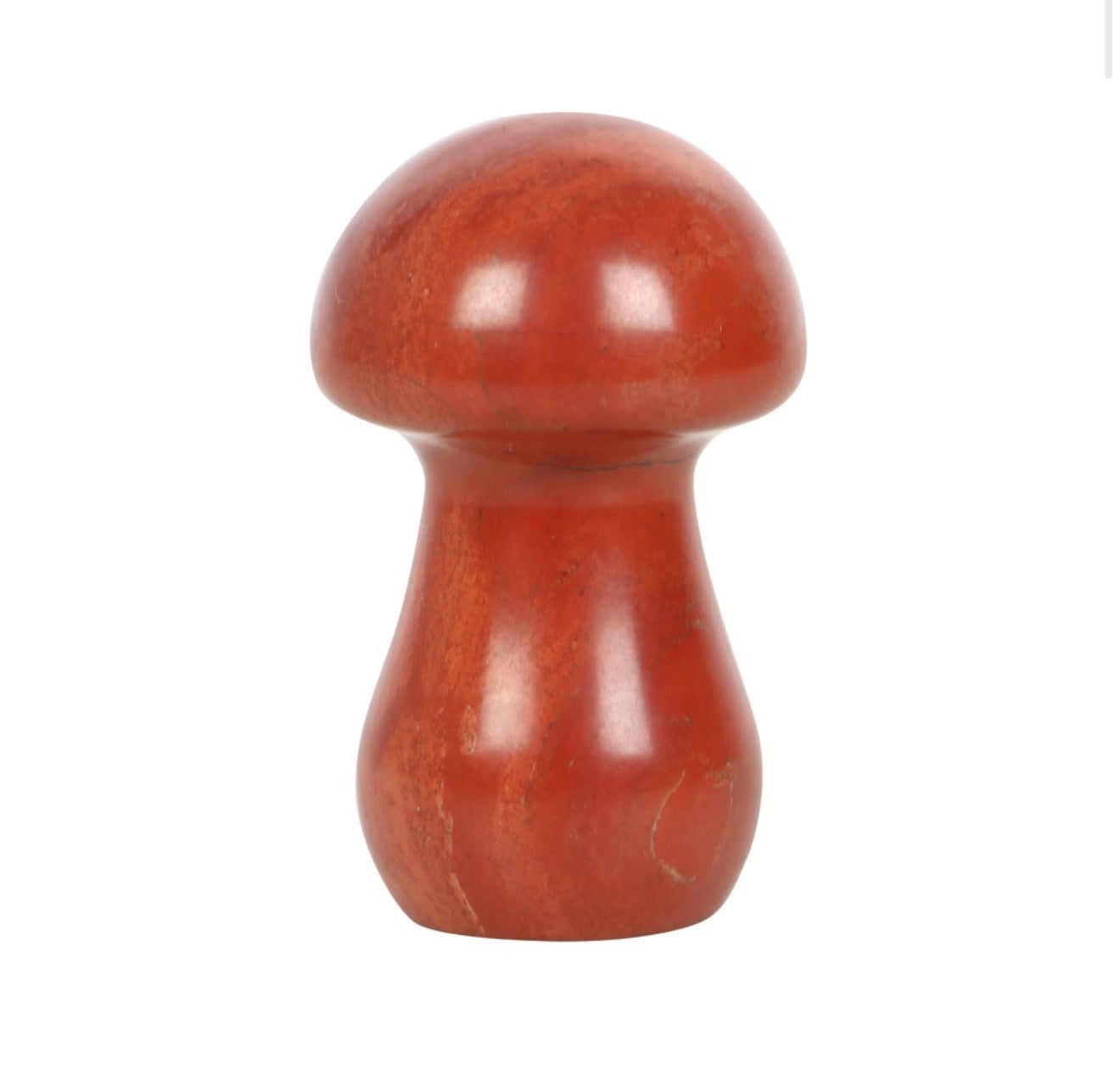 Red Jasper Crystal Mushroom