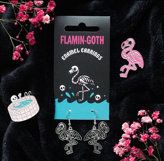 Flamin-Goth Earrings
