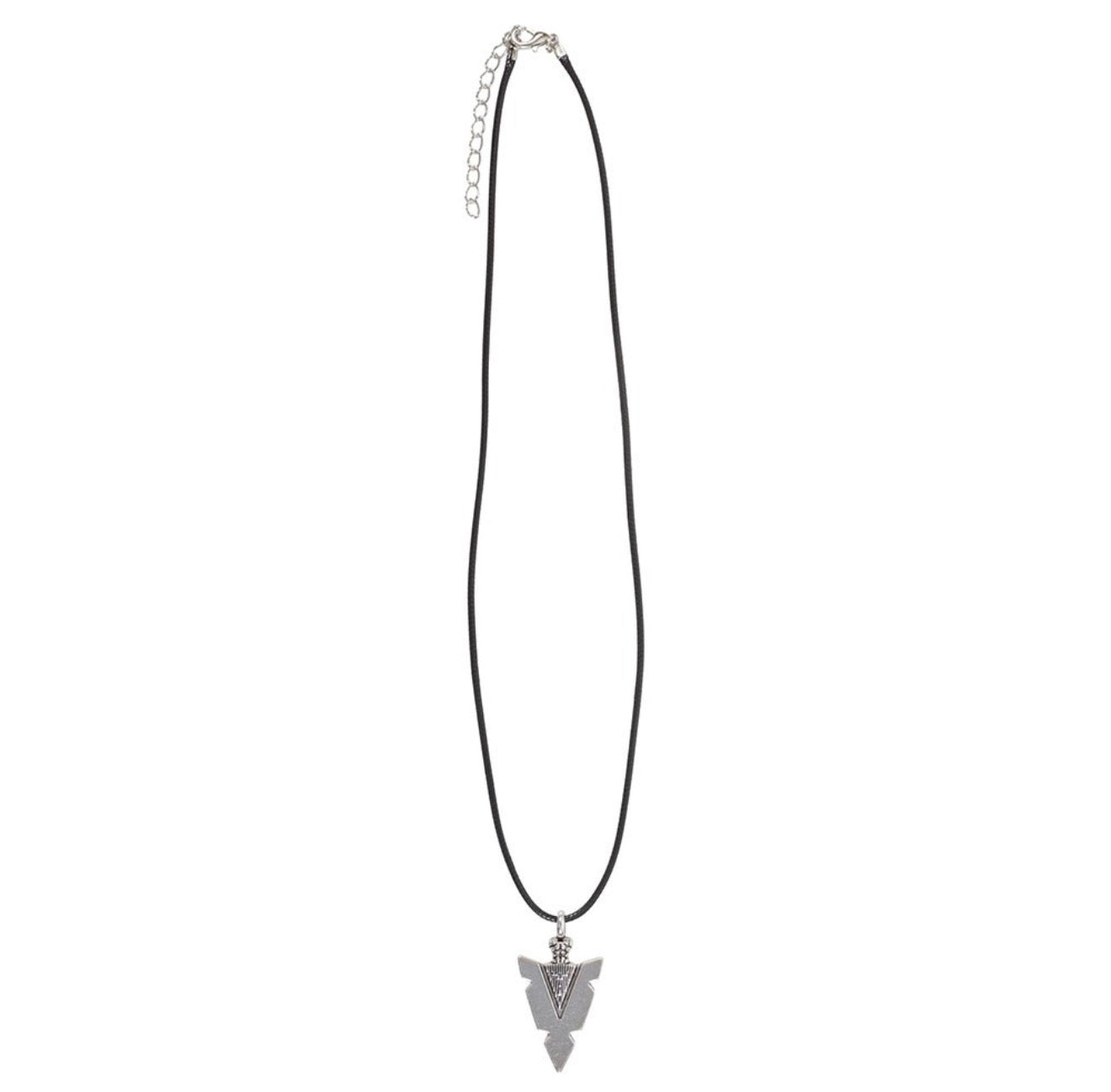 Arrowhead of Strength Viking Cord Necklace