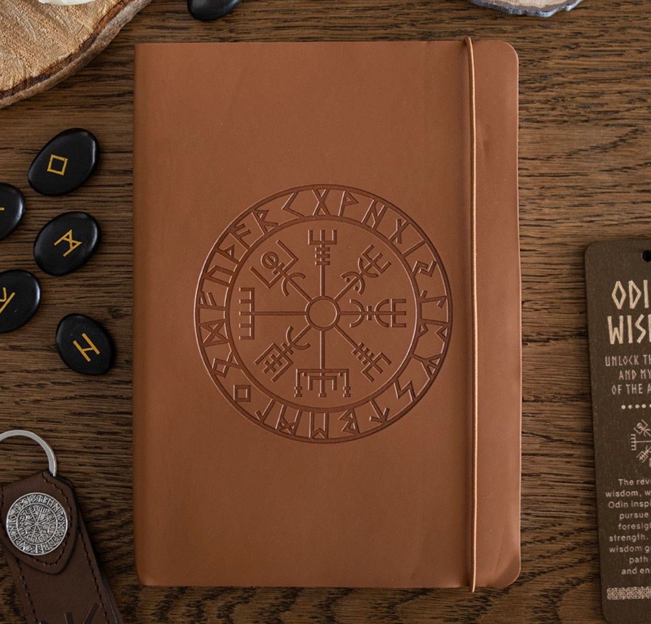 Viking Compass A5 Lined Notebook with Pen