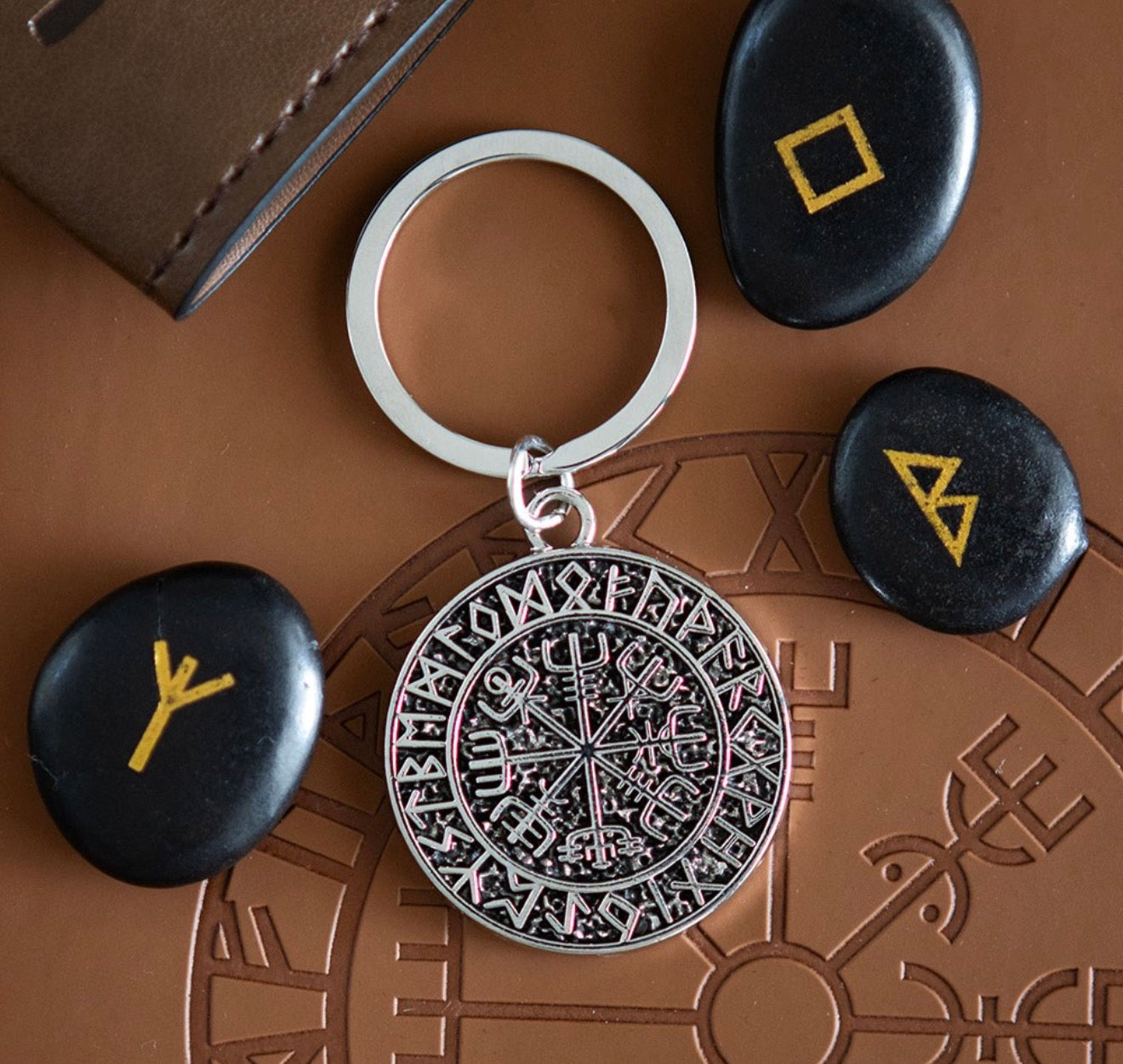 Pathfinder Vegvisir Keyring