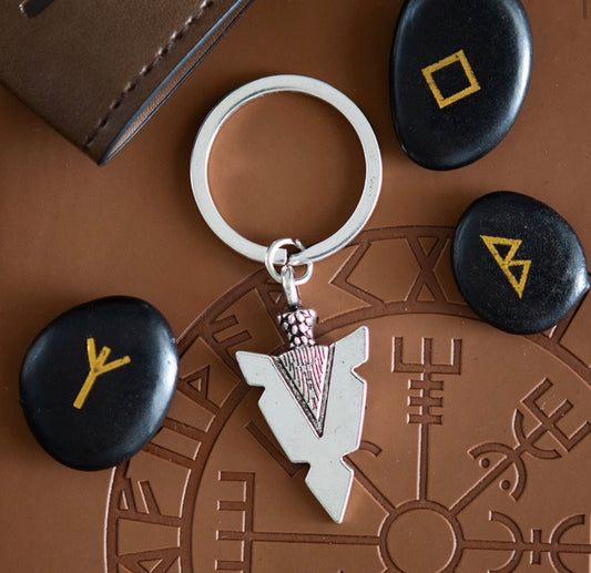 Arrowhead of Spjot Keyring