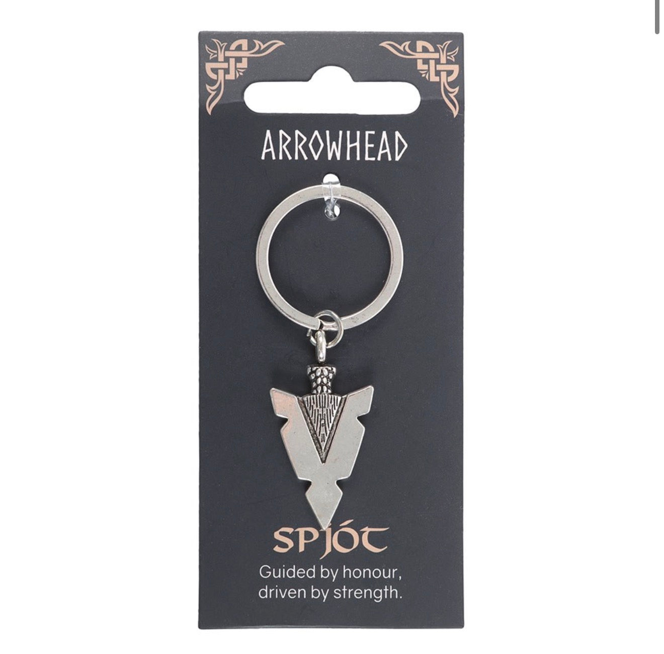Arrowhead of Spjot Keyring
