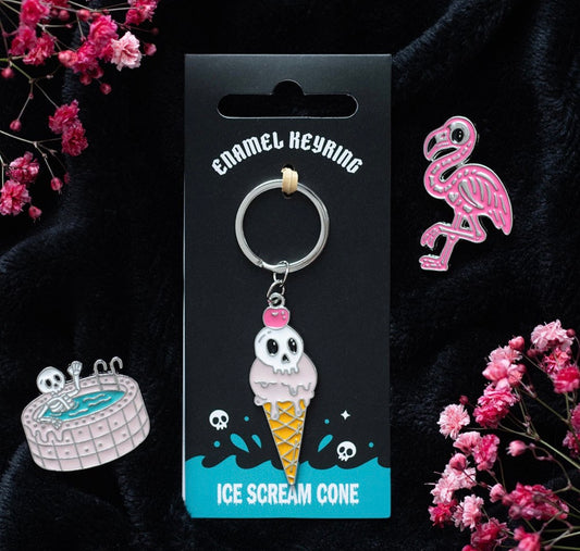 Ice Scream Keyring