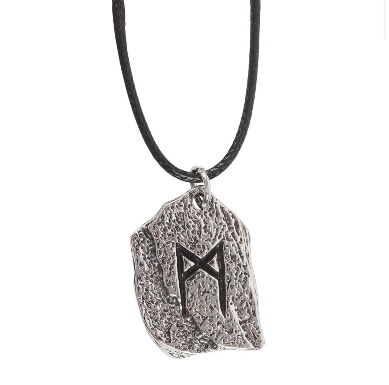 Rune of Transformation Viking Cord Necklace