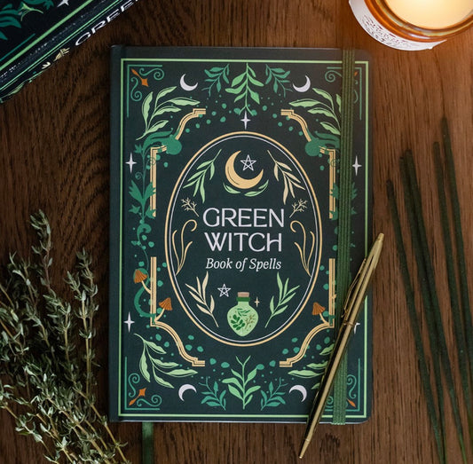 Green Witch A5 Notebook