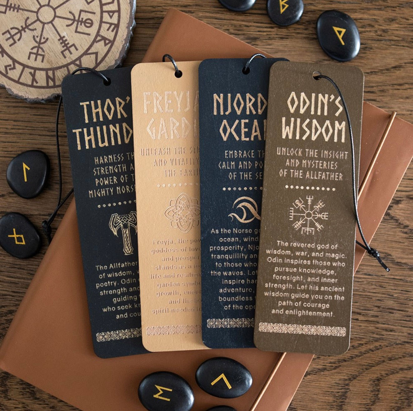 Thor’s Thunder Wooden Bookmark