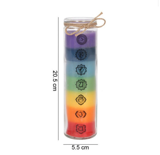 Chakra Tube Candle