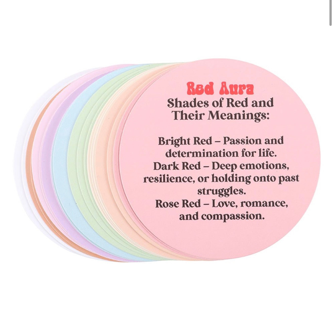 Aura Reading Cards - Set of 36