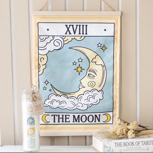 Tarot Design Moon Wall Hanging