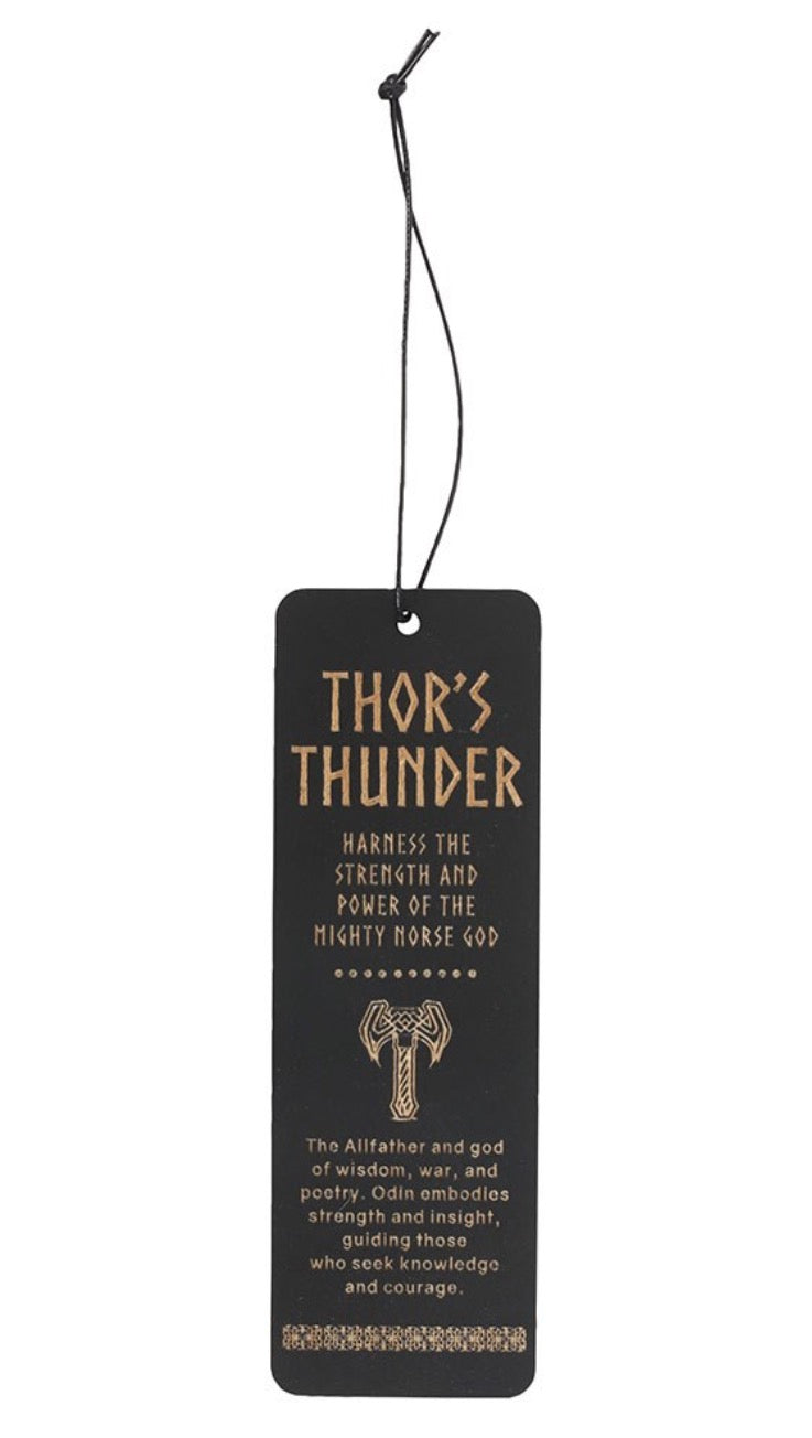 Thor’s Thunder Wooden Bookmark