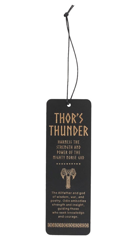 Thor’s Thunder Wooden Bookmark