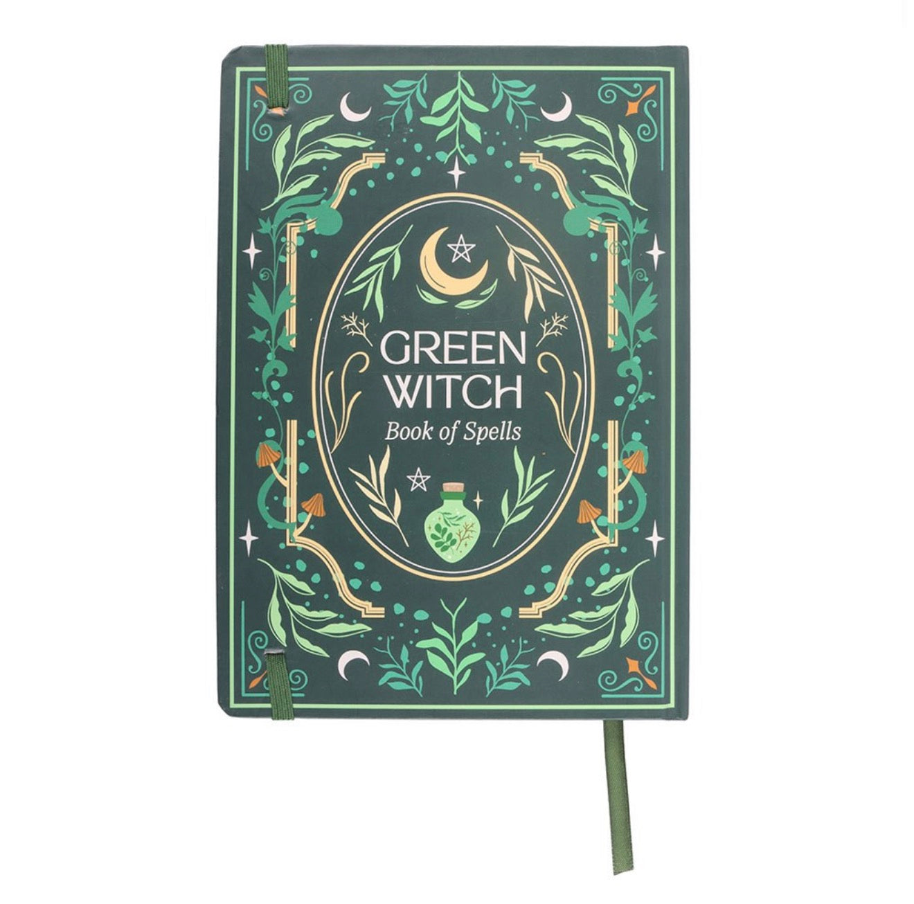 Green Witch A5 Notebook