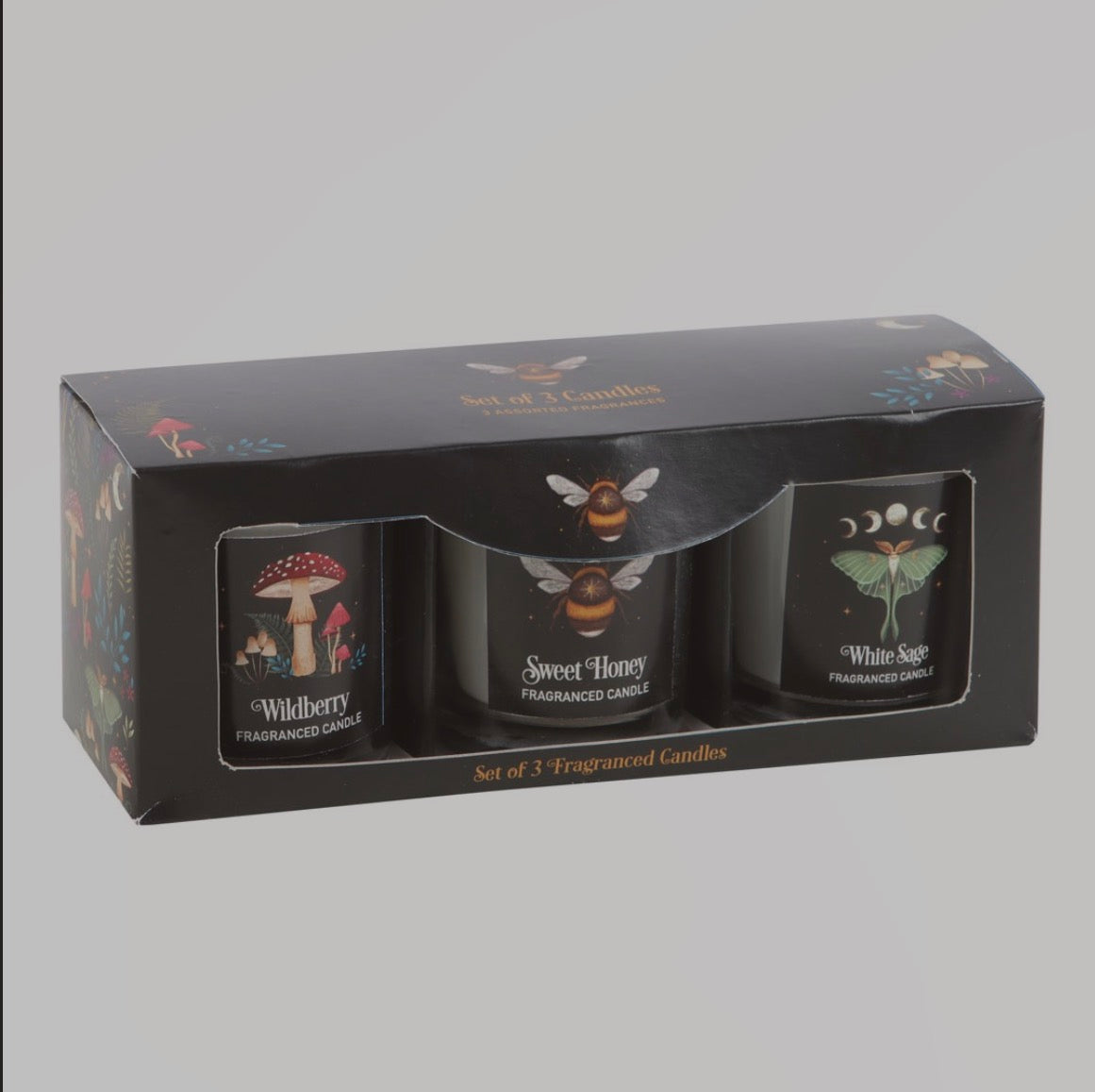 Dark Forest Candle Trio
