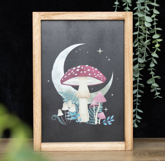 Forest Mushroom Wall Art