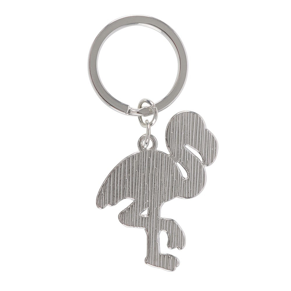 Flamin-Goth Flamingo Keyring